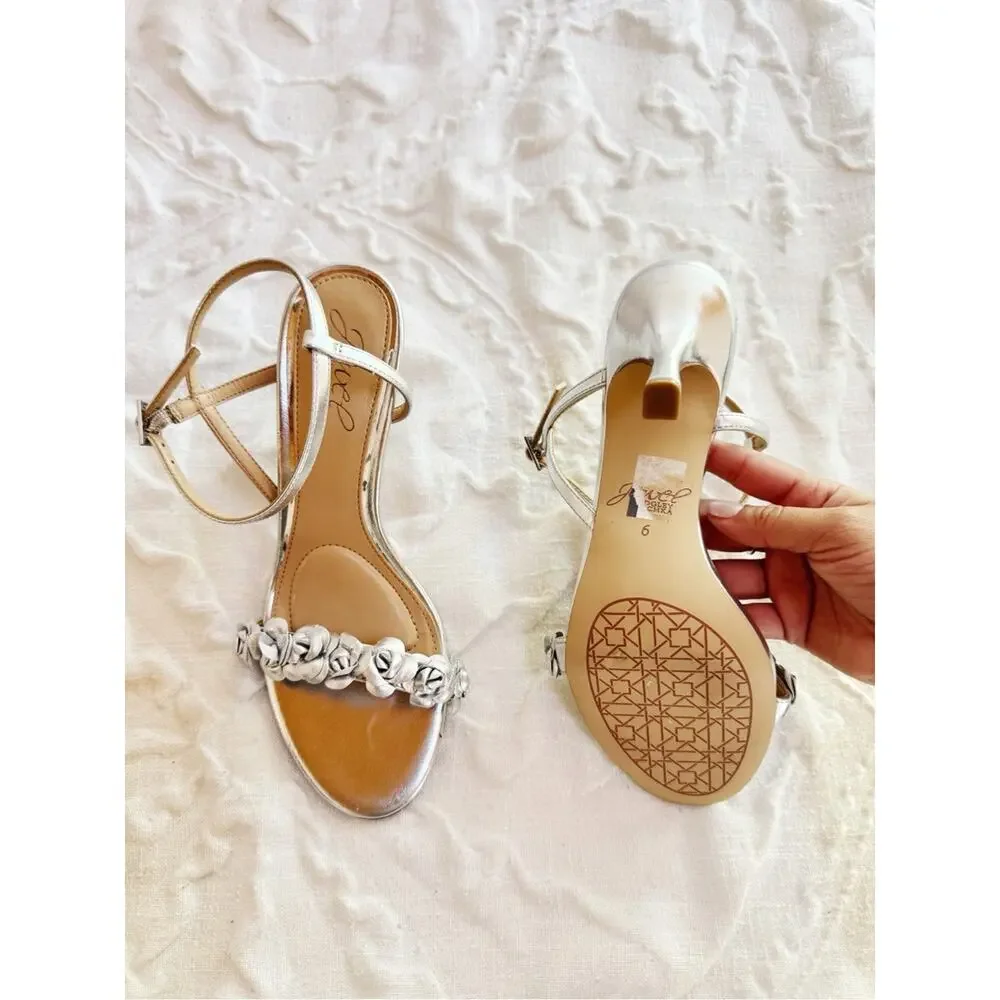 Badgley Mischka Saylor Ankle Strap Sandal Size 6 New